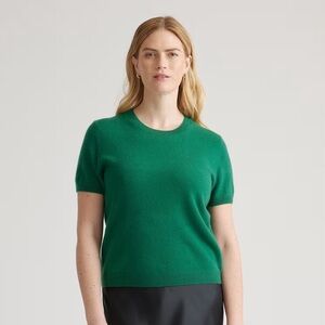 Quince Emerald Crew Neck Sweater